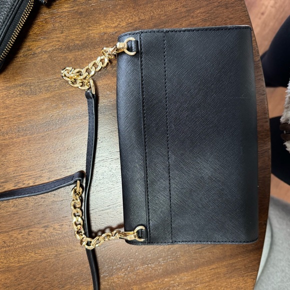 Michael Kors Black Leather Crossbody Bag - Picture 2 of 3